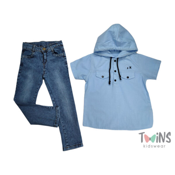 Σετ για αγόρι με πουκάμισο