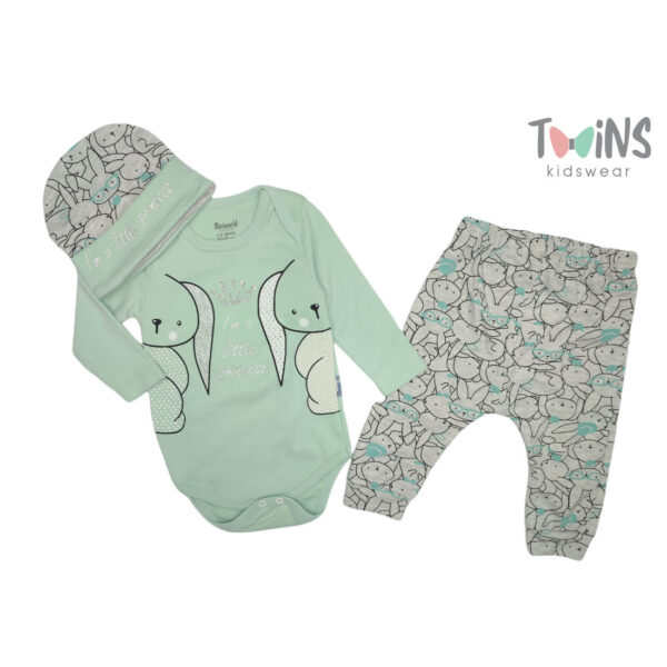 ΒΡΕΦΙΚΟ ΣΕΤ 3 ΤΕΜΑΧΙΩΝ ΛΑΓΟΥΔΑΚΙ ΠΕΤΡΟΛ