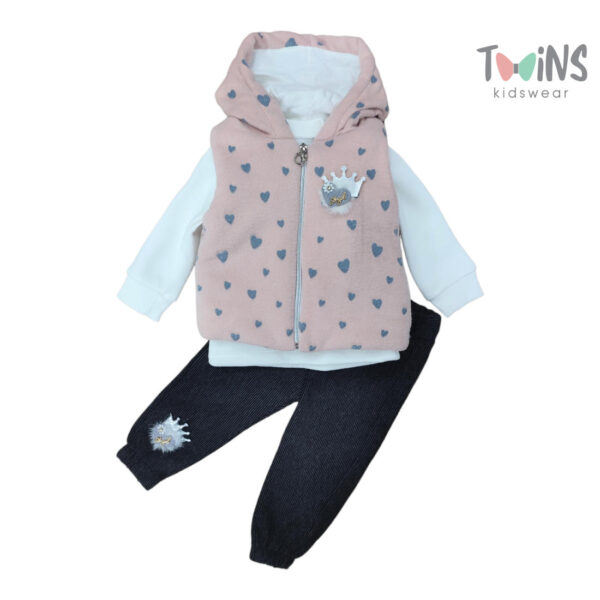 ΠΑΙΔΙΚΟ ΣΕΤ 3 ΤΕΜΑΧΙΩΝ ΡΟΖ