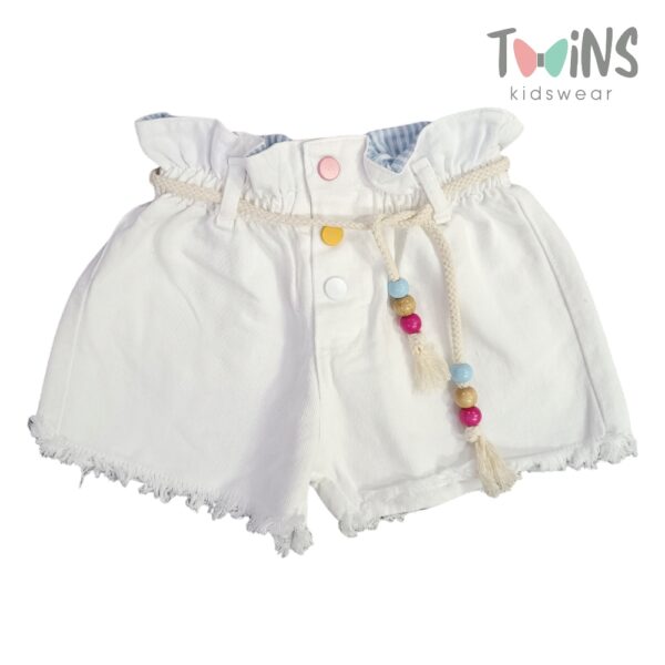 ΣΟΡΤΣΑΚΙ ΛΕΥΚΟ ΜΕ ΧΑΝΤΡΕΣ ΛΕΥΚΟ