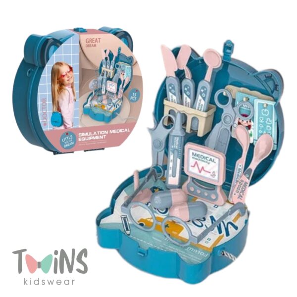 ΣΕΤ ΠΑΙΧΝΙΔΙΟΥ – ΒΑΛΙΤΣΑΚΙ ΙΑΤΡΙΚΟΣ ΕΞΟΠΛΙΣΜΟΣ -15 ΤΕΜΑΧΙΩΝ