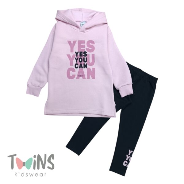 ΣΕΤ ΜΕ ΦΟΥΤΕΡ ΚΑΙ ΚΟΛΑΝ YES YOU CAN ΡΟΖ